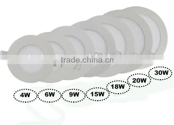 High Efficiency 15W LED Panel Light + LED Driver , Round Ceiling Panle ,cool White CE Rohs photo-3