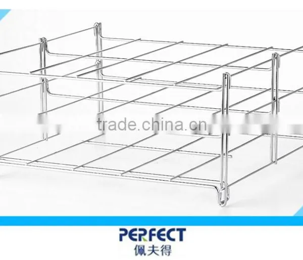 3 Tiers Wire Oven Roast Rack Folding Bakary Shelf photo-3