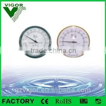Stainless steel steam room clock temperature clock from vigor
