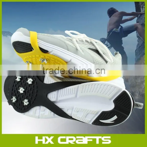 2015 Newest Ice Crampons Climbing Crampons Anti-slip Shoe Sleeve Silicone Climbing Ice Crampons
