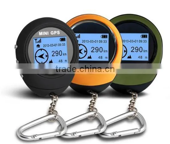 PG03 Keychain Handheld Mini GPS Tracker Purse Tracker Navigator USB Charging Outdoor Sports Climbing Long Trip Tourist GPS Nav