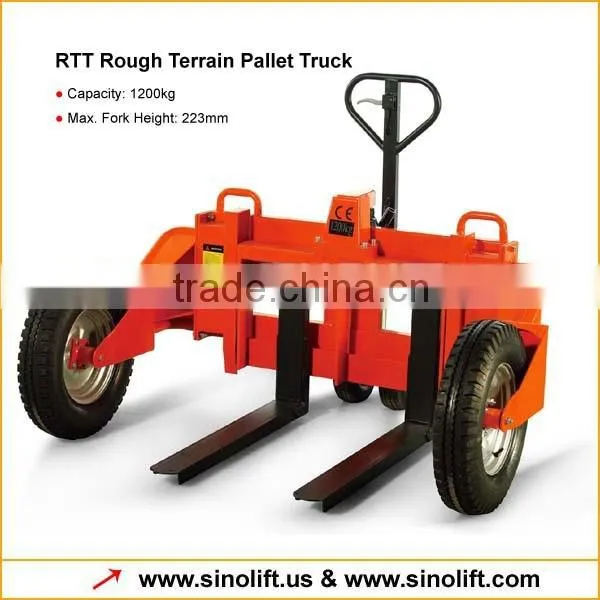 RTT12 Series All Terrain Pallet Truck With Cheap Price photo-3