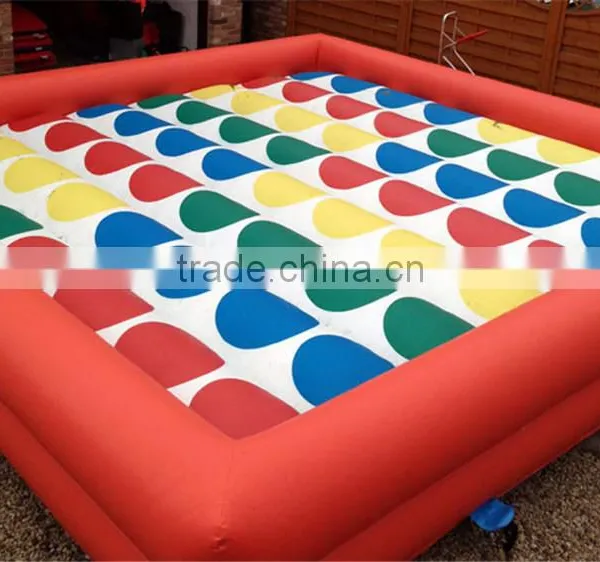 Giant Inflatable Twister for Adults Pop Yard Games Inflatable Air Twister Mattress photo-2