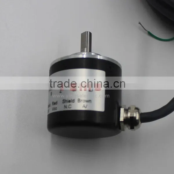 YUMO ISC3806 100PPR 5VDC CNC System Solid Shaft Encoder Optical Price Incremental Rotary Encoder photo-4