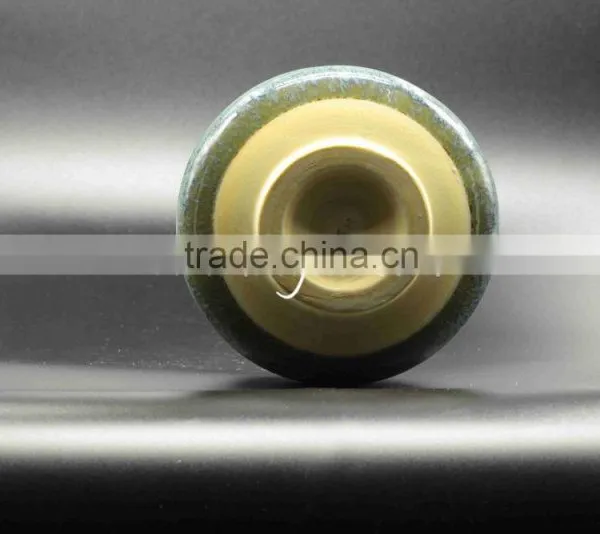 High Quality Handmade Green Glazing Ceramic Matcha Bowl photo-3