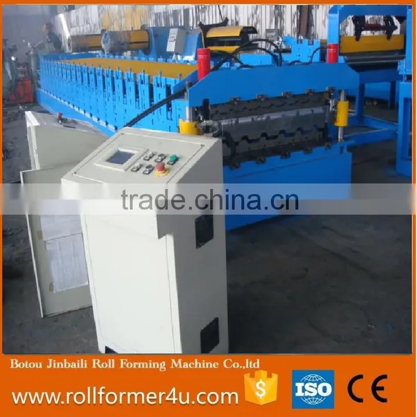 Widely Used Double Layer Roll Forming Machine for Trapezoidal and Corrugated for Roof photo-2