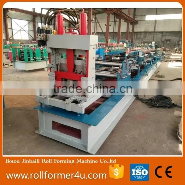 C Z Purlin Interchange Roll Forming Machine photo-5