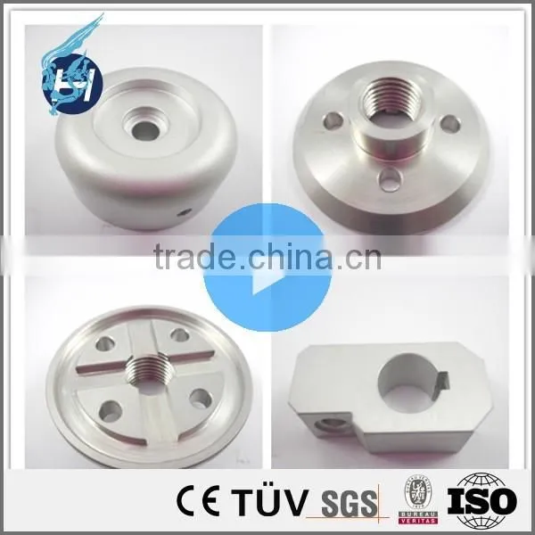 ISO9001 Customized Mass High Precision Metal Accessories Square Round Aluminum 7075 Cnc Machinery Parts With Turning Welding photo-3