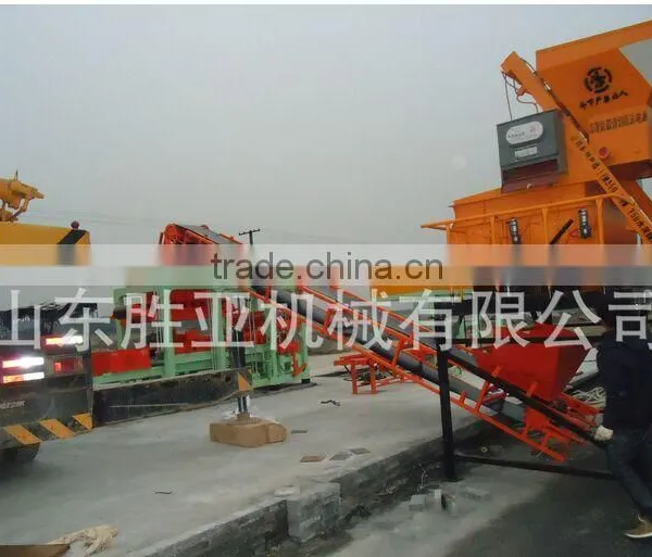 Shengya Low Cost QT4-15 Fully Automatically Concrete Clay Baking-free Block Machines China Supplier photo-3
