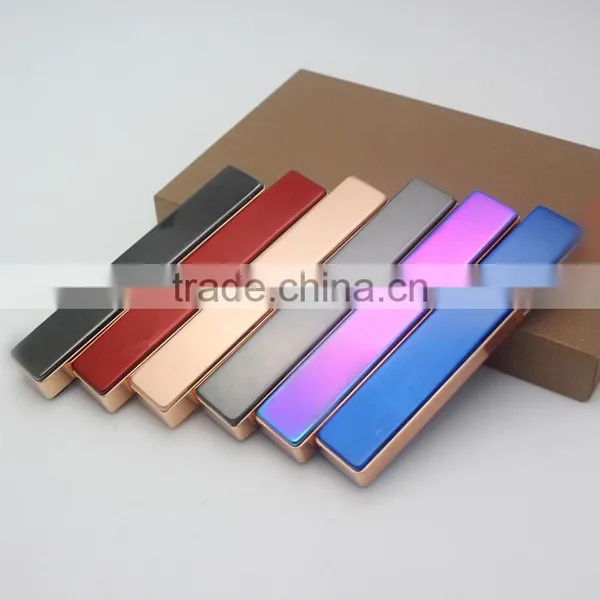 Mini Portable USB Port Electronic Windproof Flameless Rechargable Lighter photo-5