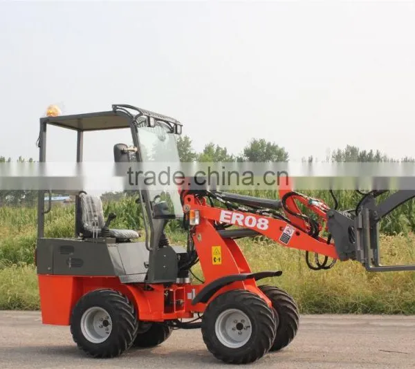 CE Mini Loader ER08 With New Engine/Pallet Forks for Sale photo-6