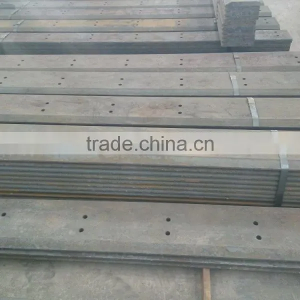 Excavator Bucket Spare Parts Base Cutting Edge Backhoe Excavator Blade for Sale photo-2