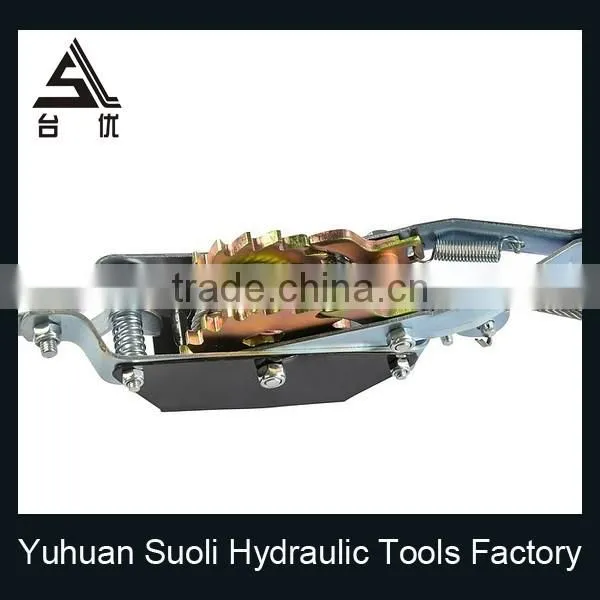 Manufacturing 2T Stationary Car Puller With Double Gear Double Hook photo-4