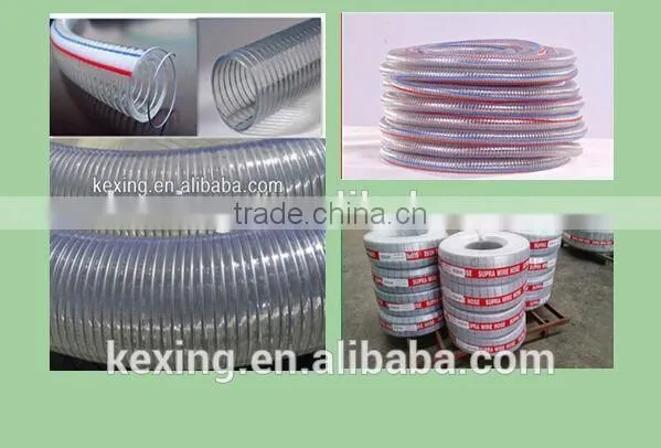 Customized 1/2Inch To 2Inch Clear PVC Steel Wire Reinforce Hose photo-5