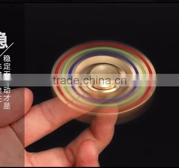 Hot Selling Tip of the Finger Gyro Fidget Pen Hand Spinner Fidget Spinner Toy Copper / Aluminium Edc Hand Spinner photo-3