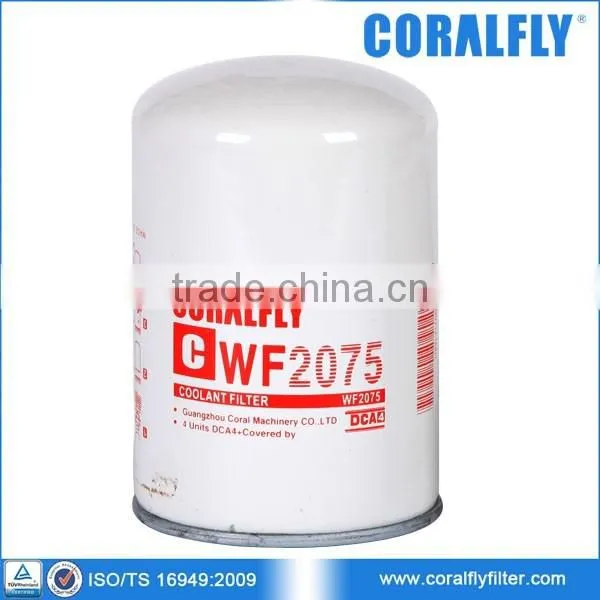 CORALFLY OEM Фильтр охлаждающей жидкости для экскаватора WF2075 BW5075 H32WF WA940/7 3316461 C3318318 1355382 991218318 9912-18318 photo-2