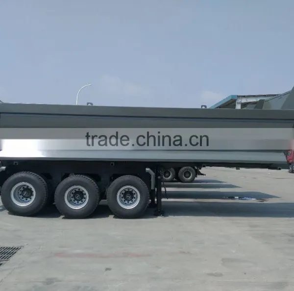 SINOTRUK 60 Tons Dump Truk Semi Trailer Cargo Trailer photo-4