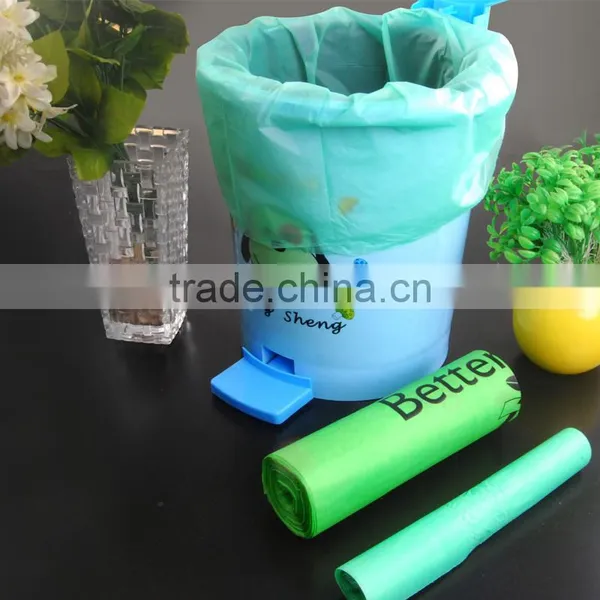 100% Compostable Mater-Bi Cornstarch Eco Environment Friendly Garbage Bags photo-6