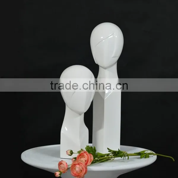 Fashion Long Neck Female Mannequin Head Display For Hat/wig photo-3