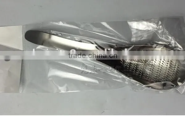 Cy290 Spoon Shape Lime Lemon Zester Cheese Grater Wasabi Ginger Stainless Garlic Press Cozinha Grinding Tools Accessory photo-4