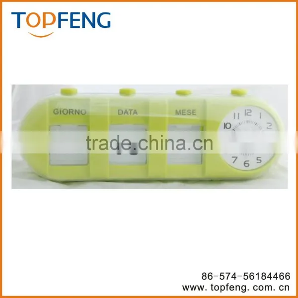 Flip-Date Retro Alarm Clock With Calendar/date Table Clock/table Alarm Clock photo-2