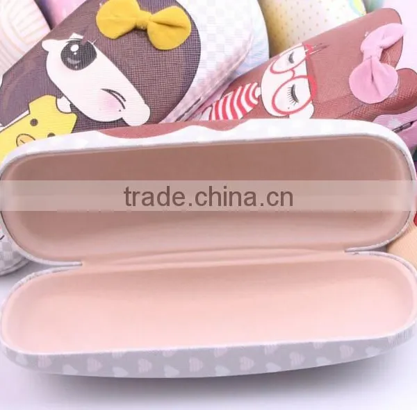 Supply Fashion Cute Naughty Little Girl Glasses Case photo-2