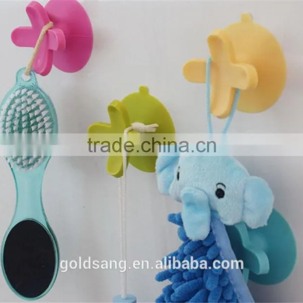 Food Grade SiIliocne Sucktion Hooks Phone Holder Single Jesus Cross Sucktion Hook photo-6