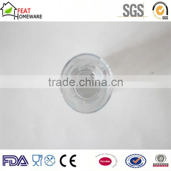 Wholesale High Quality Glass Drinking Cup With Printing Decal photo-2
