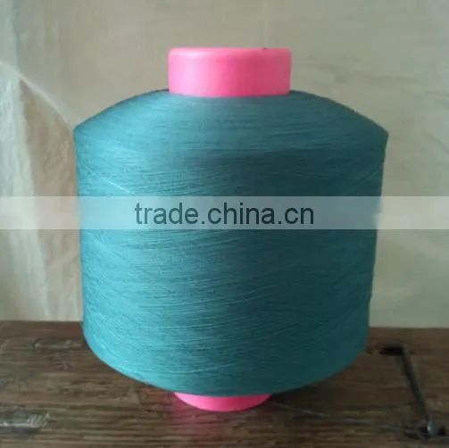 Dope Dyed Color High Elastic Nylon DTY Yarn 40D/24F For Knitting Socks photo-5
