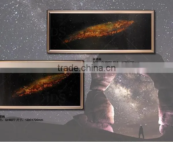 Framed Handmade Oil Painting Lacquer Wall Art photo-3
