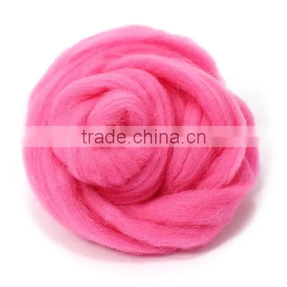 Wholesale Cheap Price Free Sample Wool Roving Top for Crafts Felting photo-3