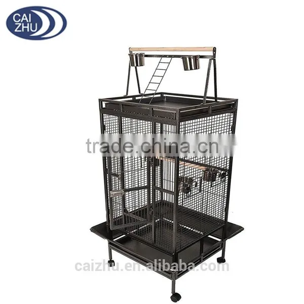 Finch Macaw Cockatoo Large Parrot Bird Cage Pet Supplies Perch Grate photo-2