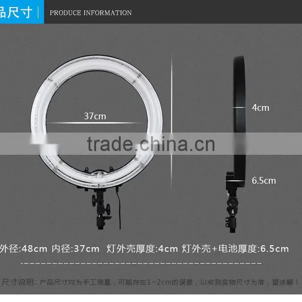 18" RING LIGHT Dimmable Camera Photo/Video 18 Inches/48 Centimeters Outer 55W 240 Pieces LED SMD Ring Light 5500K Dimmable Ring photo-3