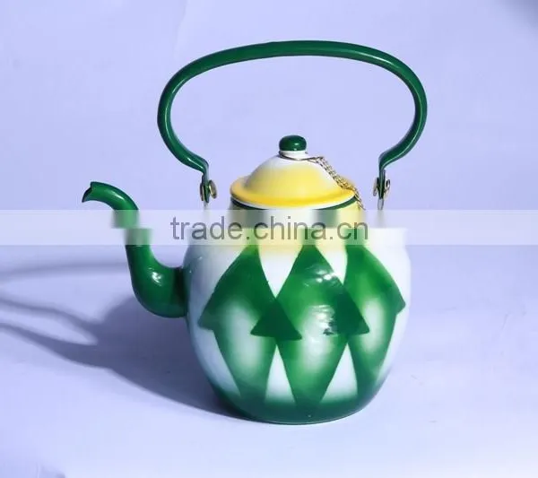 Tea Pot Water Enamel Kettle in Middle East Market photo-2