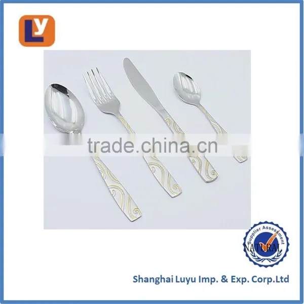 Stainless Steel Cutlery Set Spoon Fork Knife photo-2