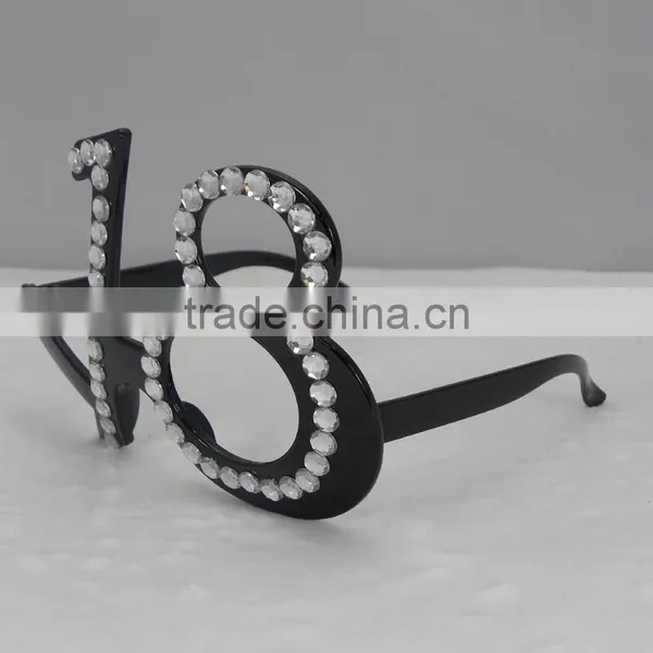 Plastic Number Shaped Eyeglasses photo-3