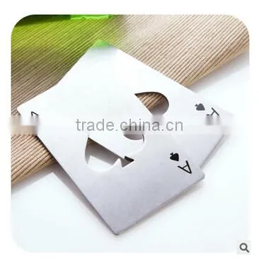 UCHOME Beer Bar Novelty Casino Poker Card Spade A Bottle Opener photo-5