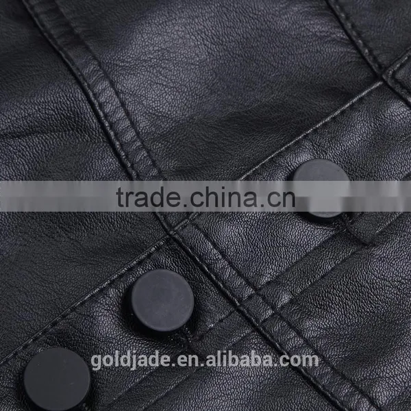 Latest Design High Wasit Sexy Lady Leather Pencil Skirt photo-3