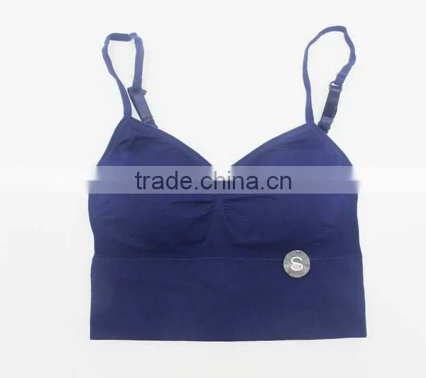 Removable Pad Ladies Sports Bra With Adjustable Strap photo-2