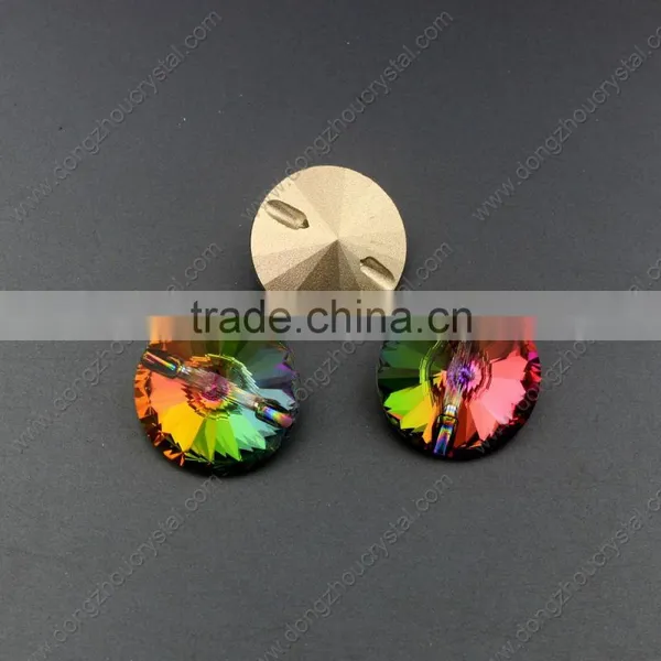 Wholesale A Grade Quality Round Crystal Buttons for Sofa Decorations photo-3