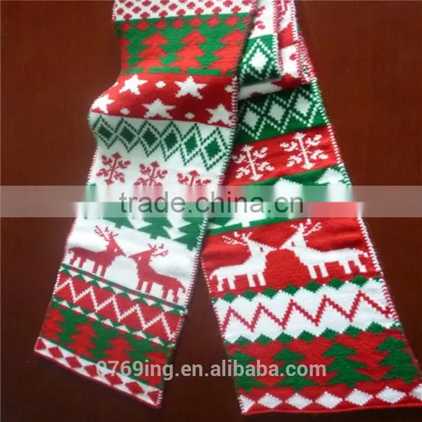 Christmas Decoration Knitted Sock Mini Knitted Christmas Hat Mini Knitted Christmas Scarf photo-4