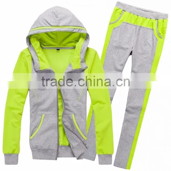 Comfort Fit Good Ventilation Cheap Custom Sport Tracksuit
