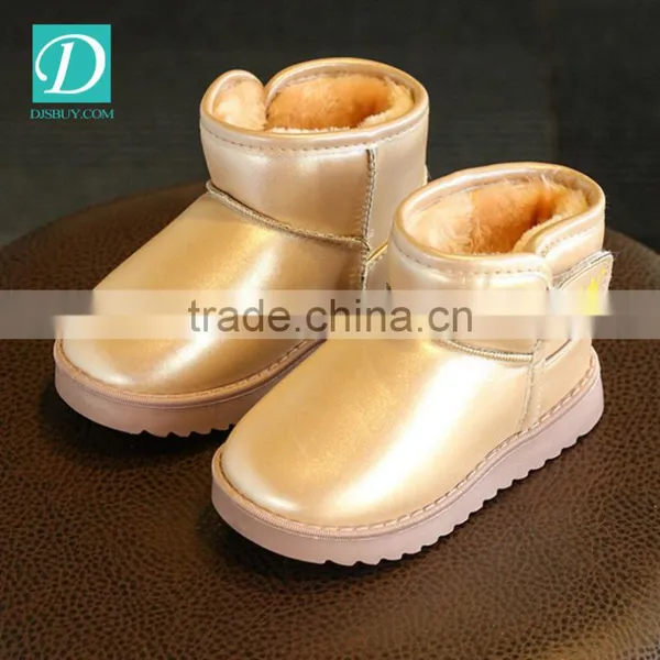 New Design Kids Shoes,Girls Snow Boots,Fashion Ankle Boots photo-2