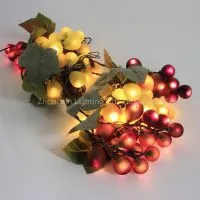 SOLAR STRING LIGHT-Solar 64 Umbrella Grape Lights photo-2