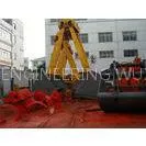 Mining Excavator Spare Parts Two-Jaw Double Rope Clamshell Grab 32T , 63T