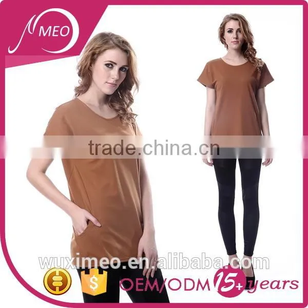 Top Quality Export Ladies Fancy Short Sleeve t Shirt