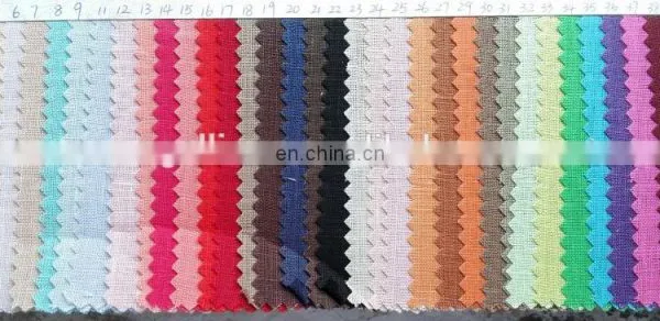 100% Pure Linen Color Chart Fabrics photo-3
