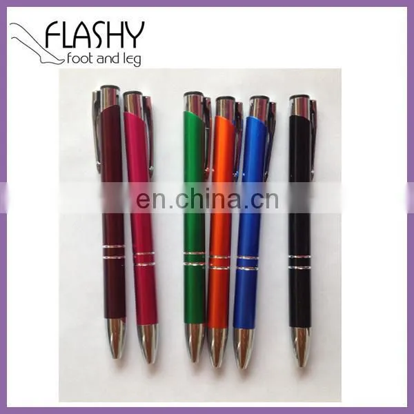 Customized Logo Printed Metal Ballpoint Pen Plastic Ball Pen photo-2