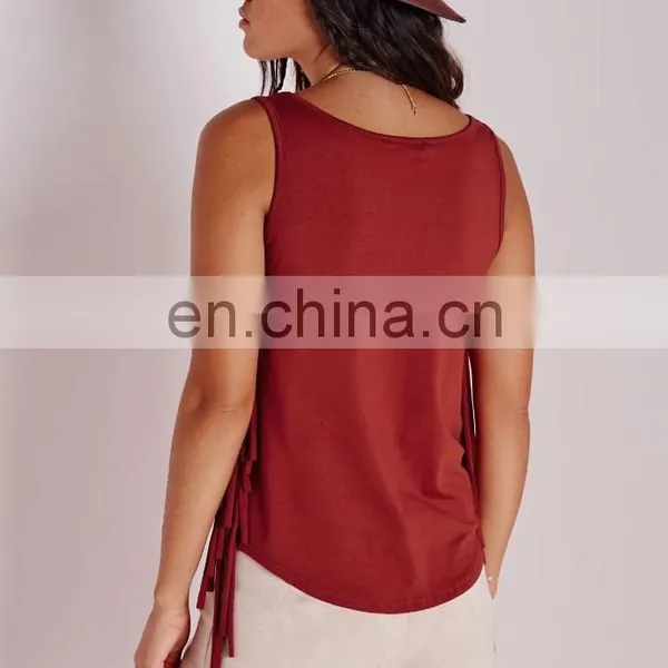 Women's Newest Fringe Side Vest photo-2