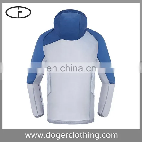 One Touch Express Manufacturer Color Long Sleeve Hooded Casual Jacket Men photo-2